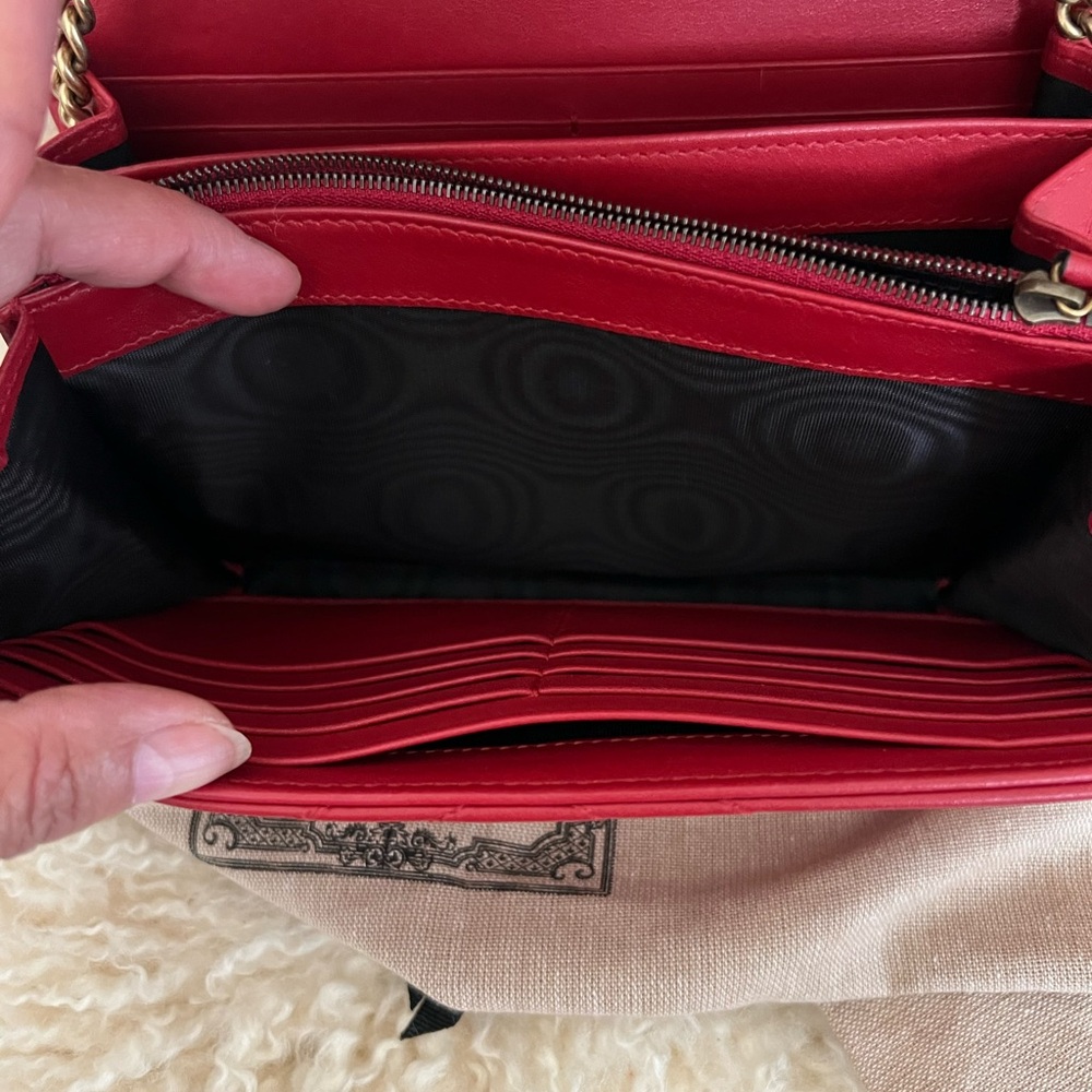 Gucci GG Marmont Matelassé wallet on chain - Picture 9 of 14